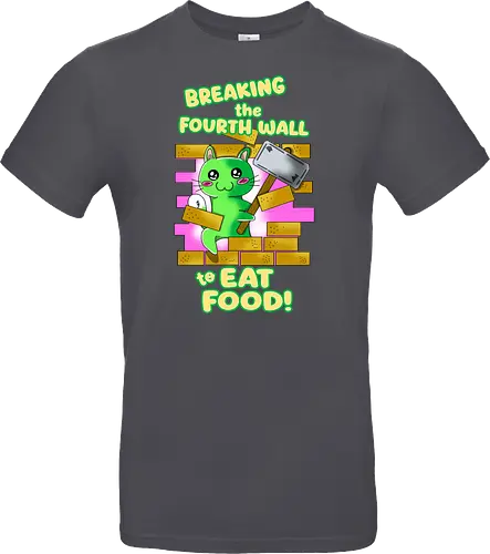 Kawaii-Katze für Feinschmecker und Food-Liebhaber