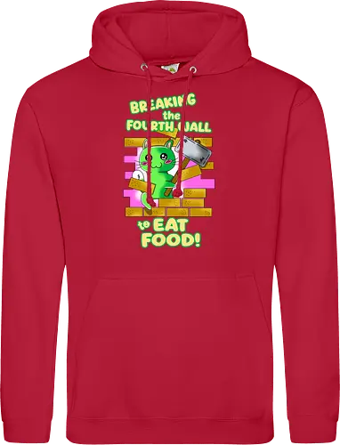 Kawaii-Katze für Feinschmecker und Food-Liebhaber