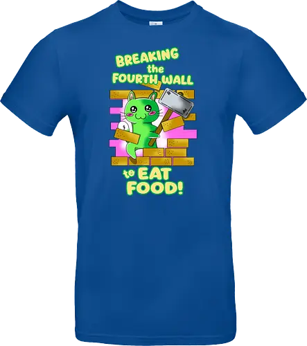 Kawaii-Katze für Feinschmecker und Food-Liebhaber