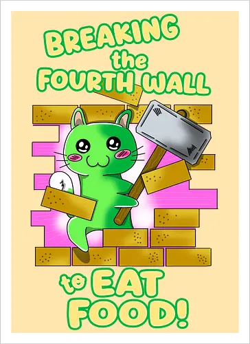 Kawaii-Katze für Feinschmecker und Food-Liebhaber