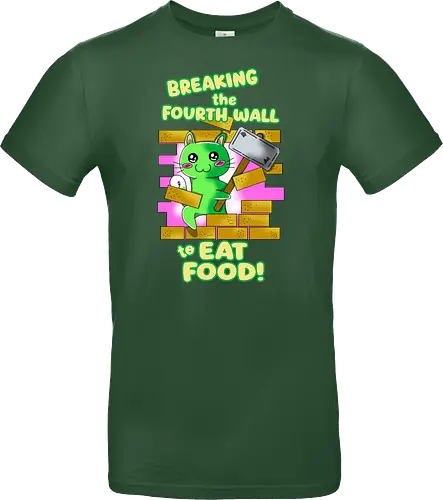 Kawaii-Katze für Feinschmecker und Food-Liebhaber