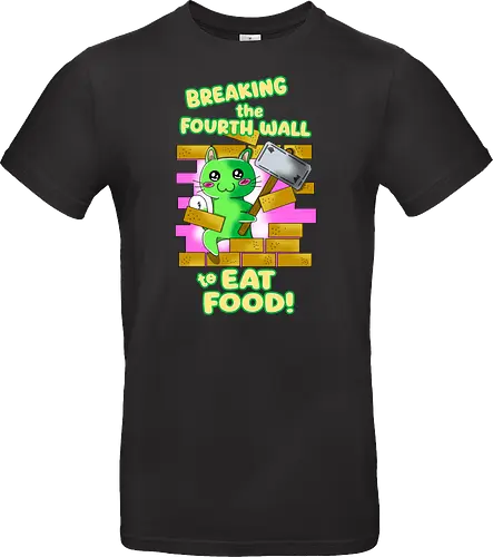 Kawaii-Katze für Feinschmecker und Food-Liebhaber