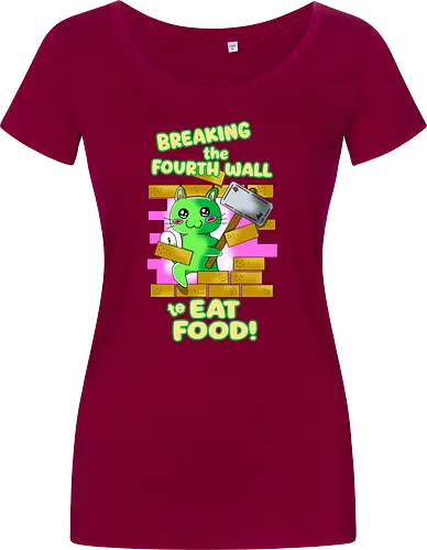 Kawaii-Katze für Feinschmecker und Food-Liebhaber