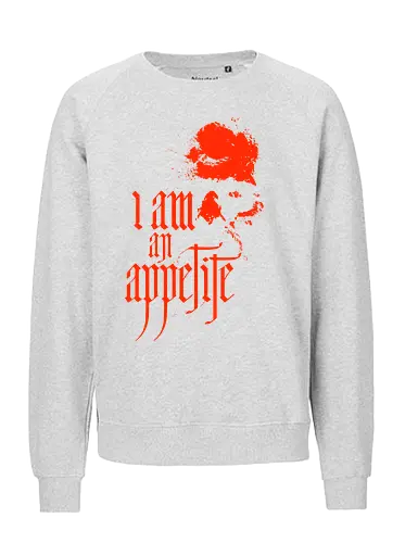 Appetite Nosferatu - Appetite Nosferatu, vampire, dracula, count orlok - Fairtrade Sweatshirt