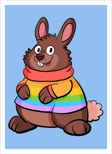 Regenbogenhase