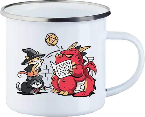 Toilet Dice Roll – Cats vs Dragon
