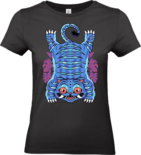 blue cat mat  - derpy, cat, tiger, animal, bird, neon art, kpop dark fantasy, demon slayer style, kpop fantasy art, kpop gothic style, dark kpop design, demon hunter aesthetic, kpop warrior art, kpop dark angel, kpop anime style, kpop fantasy warrior, kpop demon style, gothic kpop fanart, demon hunter illustration, kpop fantasy fighter, kpop evil hunter, dark fantasy kpop, kpop monster hunter, kpop edgy style, kpop demoncore, kpop fantasy aesthetic, kpop villain style, demon hunter cartoon, kpop dark art, kpop mystical design, kpop cursed style, kpop occult vibe, kpop dark warrior, kpop gothic aesthetic - Standard T-Shirt (Frauen)