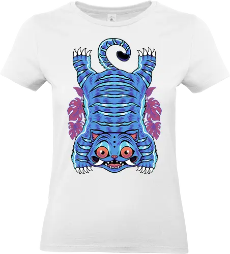blue cat mat  - derpy, cat, tiger, animal, bird, neon art, kpop dark fantasy, demon slayer style, kpop fantasy art, kpop gothic style, dark kpop design, demon hunter aesthetic, kpop warrior art, kpop dark angel, kpop anime style, kpop fantasy warrior, kpop demon style, gothic kpop fanart, demon hunter illustration, kpop fantasy fighter, kpop evil hunter, dark fantasy kpop, kpop monster hunter, kpop edgy style, kpop demoncore, kpop fantasy aesthetic, kpop villain style, demon hunter cartoon, kpop dark art, kpop mystical design, kpop cursed style, kpop occult vibe, kpop dark warrior, kpop gothic aesthetic - Standard T-Shirt (Frauen)