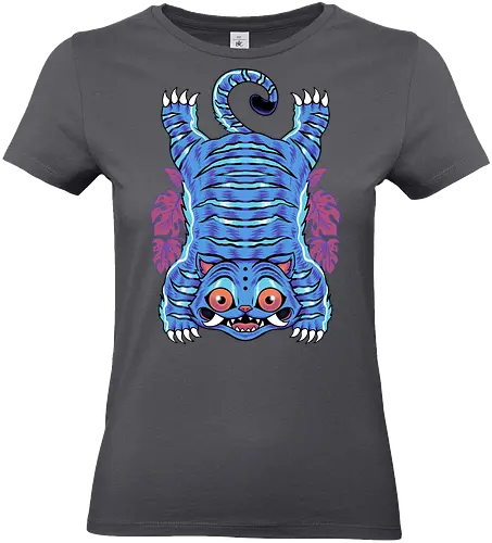 blue cat mat  - derpy, cat, tiger, animal, bird, neon art, kpop dark fantasy, demon slayer style, kpop fantasy art, kpop gothic style, dark kpop design, demon hunter aesthetic, kpop warrior art, kpop dark angel, kpop anime style, kpop fantasy warrior, kpop demon style, gothic kpop fanart, demon hunter illustration, kpop fantasy fighter, kpop evil hunter, dark fantasy kpop, kpop monster hunter, kpop edgy style, kpop demoncore, kpop fantasy aesthetic, kpop villain style, demon hunter cartoon, kpop dark art, kpop mystical design, kpop cursed style, kpop occult vibe, kpop dark warrior, kpop gothic aesthetic - Standard T-Shirt (Frauen)