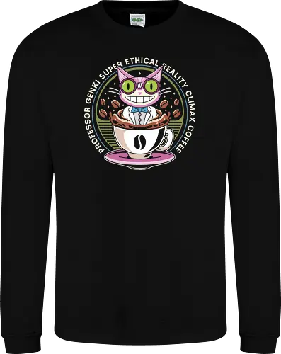 Steelport Cat Coffee Emblem