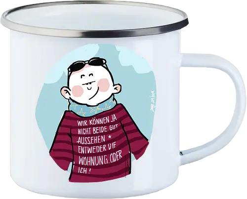 Wir können nicht beide gut aussehen...