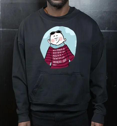 Wir können nicht beide gut aussehen...