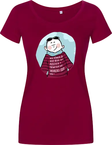 Wir können nicht beide gut aussehen...