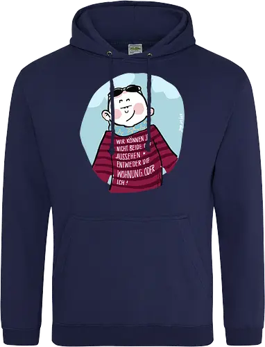 Wir können nicht beide gut aussehen...