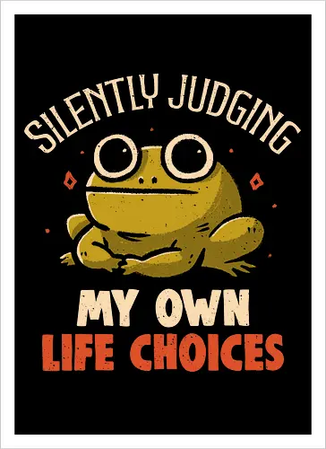 Silently Judging My Own Life Choices