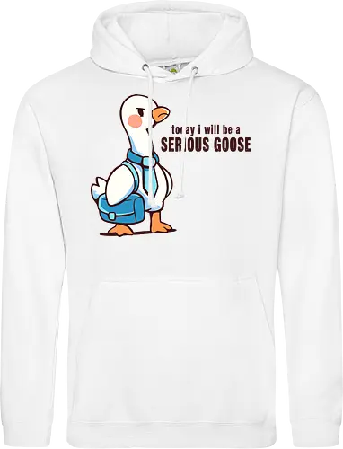 Today I Will be a Serious Goose