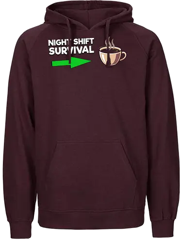 Night Shift Survival - Fairtrade Hoodie