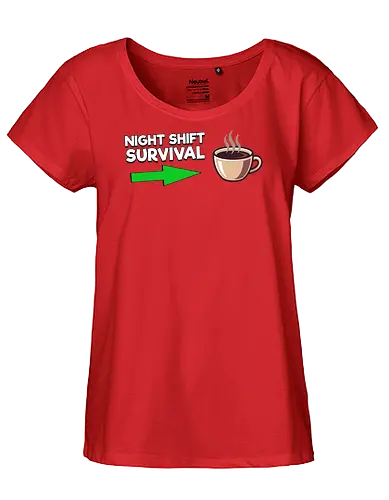 Night Shift Survival - Fairtrade Girl Shirt