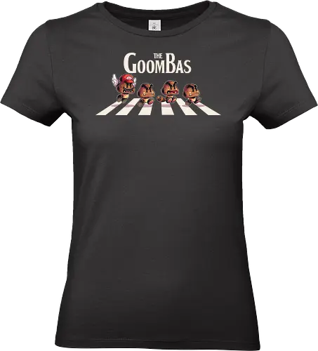 The Goombas  - Console, nes, goomba, retro game, retro, cute, gaming, mario, abbey road, parody, minion, games - Standard T-Shirt (Frauen)