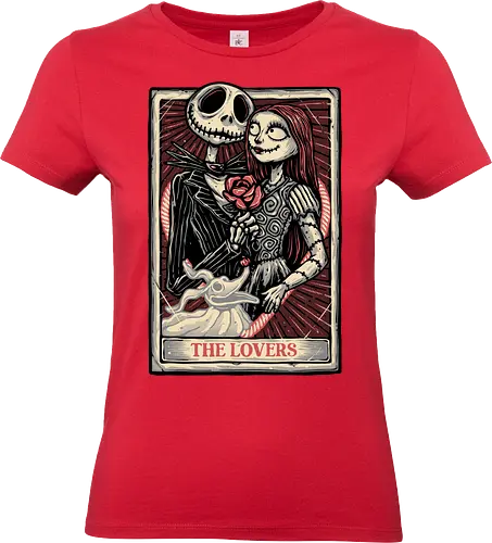 The Love before the Nightmare - Movie, animated, animation, love, lovers, horror, Valentine’s Day, romance - Standard T-Shirt (Frauen)