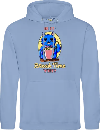 Pausenzeit – lustiger Kawaii-Humor über Arbeit und Job-Sarkasmus