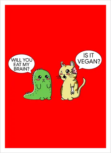 Lustiger Kawaii-Zombie-Horror mit veganem Sarkasmus