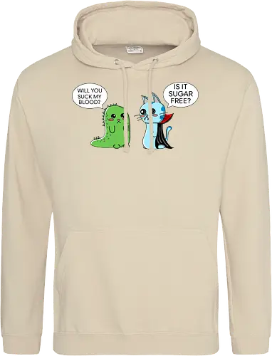 Lustiger Kawaii-Vampir mit zuckerfreiem Horror-Sarkasmus