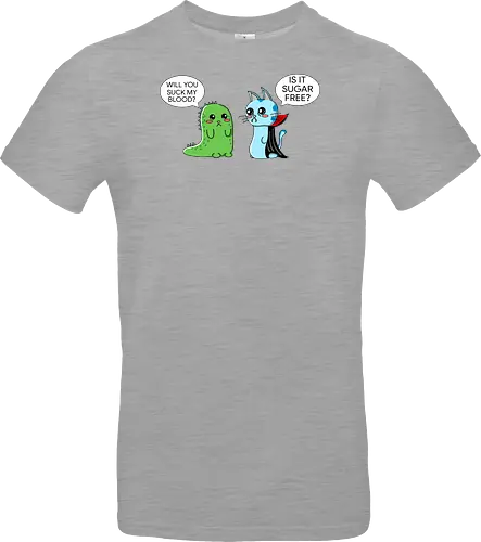 Lustiger Kawaii-Vampir mit zuckerfreiem Horror-Sarkasmus