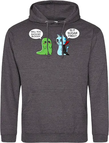 Lustiger Kawaii-Vampir mit zuckerfreiem Horror-Sarkasmus