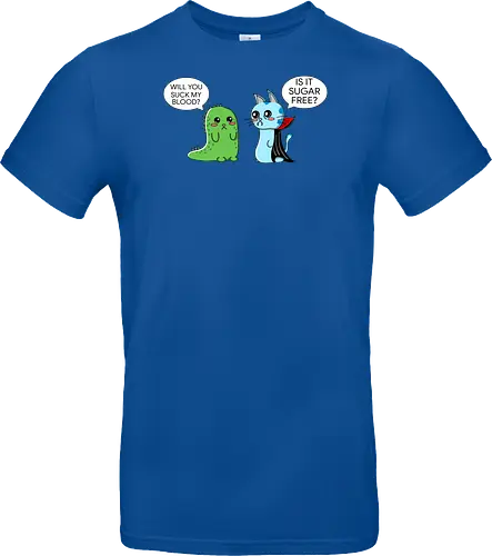 Lustiger Kawaii-Vampir mit zuckerfreiem Horror-Sarkasmus