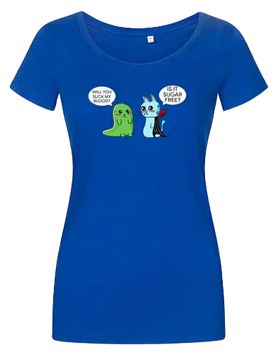 Lustiger Kawaii-Vampir mit zuckerfreiem Horror-Sarkasmus