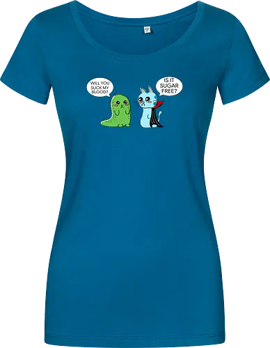 Lustiger Kawaii-Vampir mit zuckerfreiem Horror-Sarkasmus