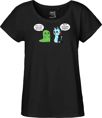 Lustiger Kawaii-Vampir mit zuckerfreiem Horror-Sarkasmus