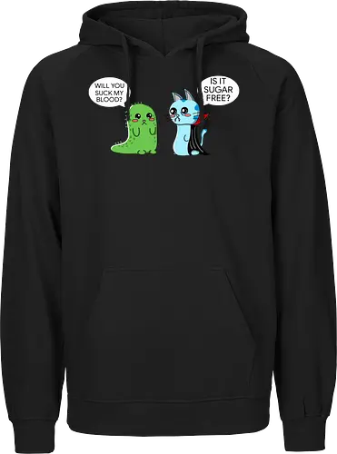 Lustiger Kawaii-Vampir mit zuckerfreiem Horror-Sarkasmus