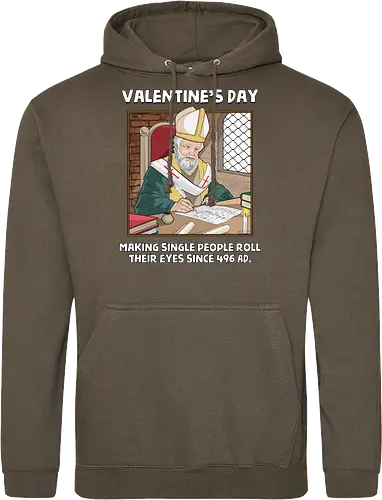 Valentin's Day Since 496 AD