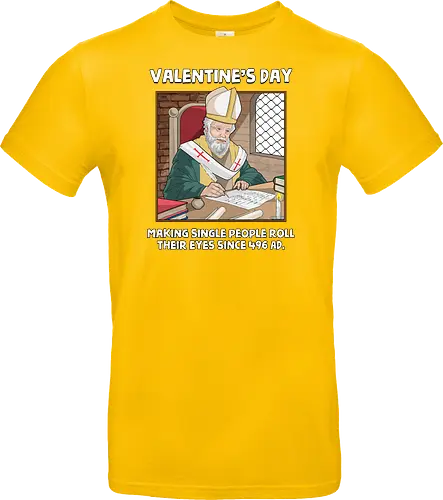 Valentin's Day Since 496 AD