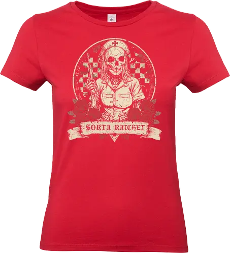 Ratchet Nightingale Skeleton Nurse - ratchet nurse, nightingale skeleton, halloween nurse, spooky nurse, creepy skeleton, funny nurse costume, gothic nurse, dark humor halloween, spooky season, skeleton nurse outfit, horror nurse, halloween aesthetic, nurse halloween party, edgy nurse design, creepy cute - Standard T-Shirt (Frauen)