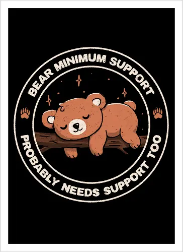 Bear Mininum Support