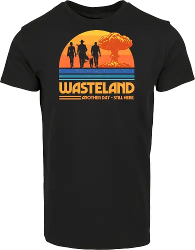 Wasteland Survivors Retro Sunset Design