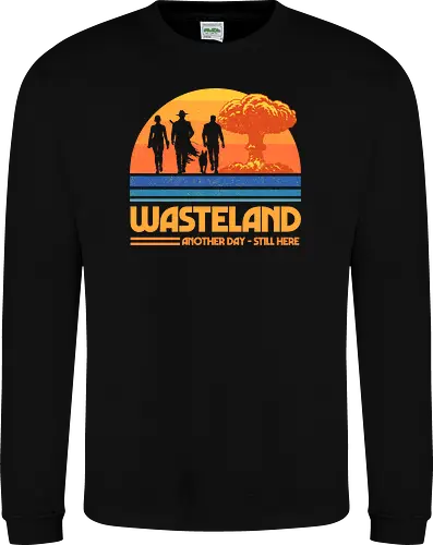 Wasteland Survivors Retro Sunset Design