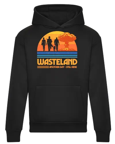 Wasteland Survivors Retro Sunset Design