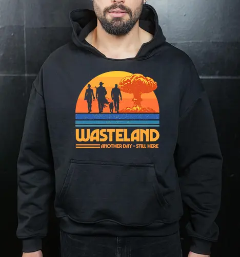 Wasteland Survivors Retro Sunset Design
