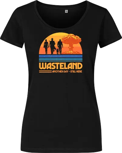 Wasteland Survivors Retro Sunset Design