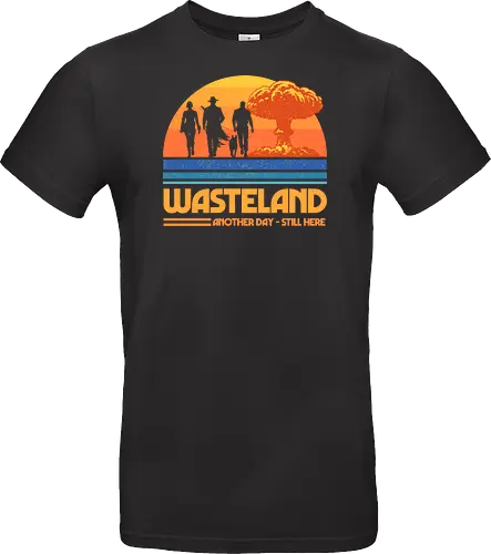 Wasteland Survivors Retro Sunset Design