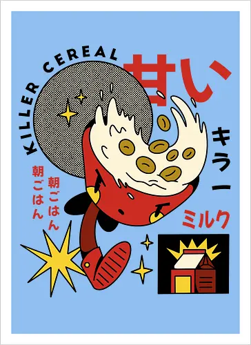 Vintage Japanese Pop Art - Vintage Japanische Pop Art