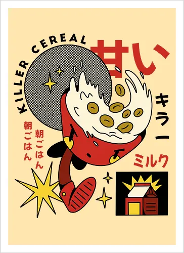 Vintage Japanese Pop Art - Vintage Japanische Pop Art