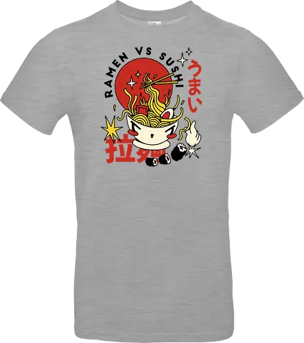 Ramen vs Sushi – Japanische Retro Food