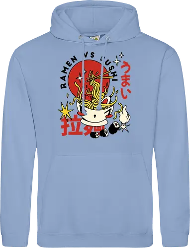 Ramen vs Sushi – Japanische Retro Food