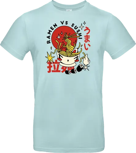 Ramen vs Sushi – Japanische Retro Food