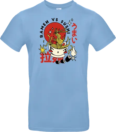 Ramen vs Sushi – Japanische Retro Food